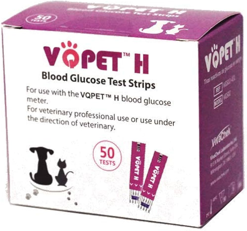 Tira para glucómetro Veterinario Vivachek